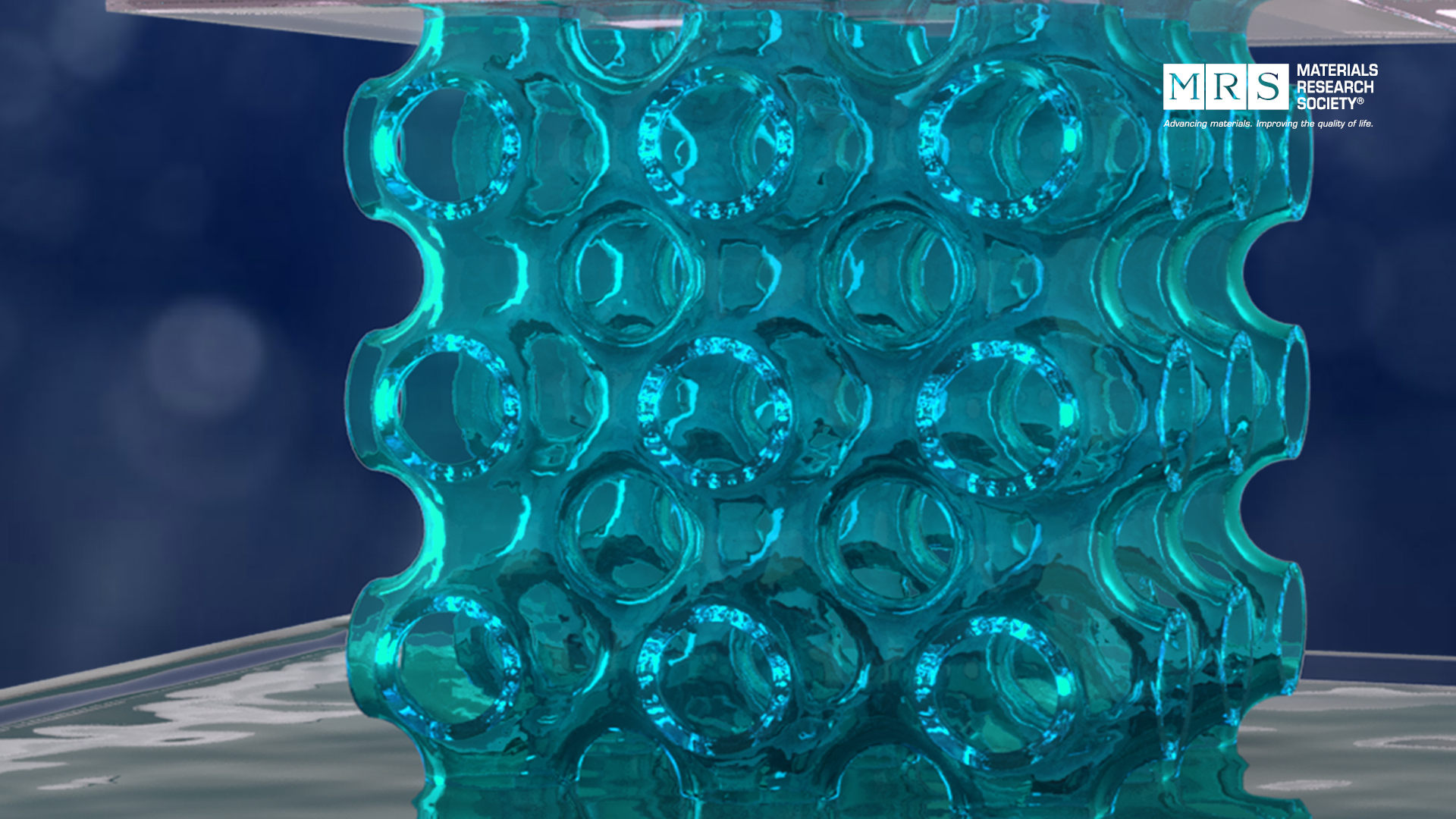 Science as Art - 3D Printed Molecular Ferroelectric Metamaterial