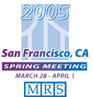 2005 MRS Spring Meeting Logo