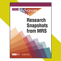 MRS Advances Cover