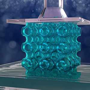 A 3D Printed Molecular Ferroelectric Metamaterial